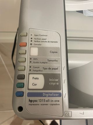 Impresora Escáner HP Azul/Plata