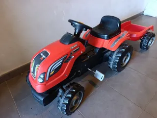 Tractor Smoby Farmer XL con remolque