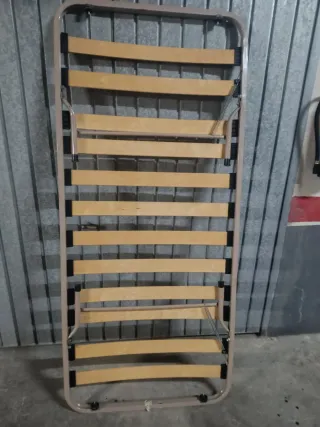 Somier metálico y de madera