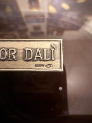 Salvador Dali Eva Spaziale Argento