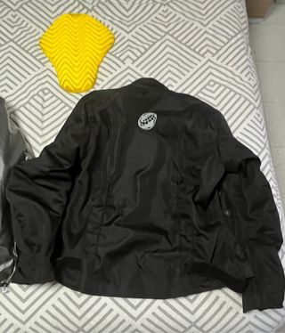 Chaqueta Moto Mujer Negra