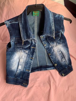 Chaleco vaquero vintage Stilos T M