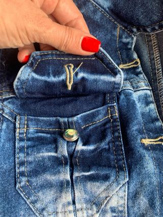 Chaleco vaquero vintage Stilos T M