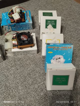 Ventiladores Intel/AMD VINTAGE/RETRO (NUEVOS)