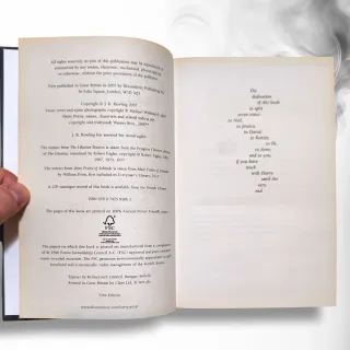 Harry Potter And The Deathly Hallows FIRST PRINT