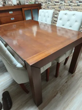 Mueble de salón madera maciza
