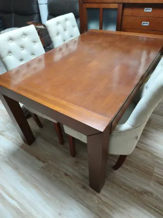 Mueble de salón madera maciza