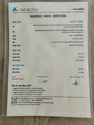 Ruedas Carbono Gravel Nuevas LIGHT BICYCLE