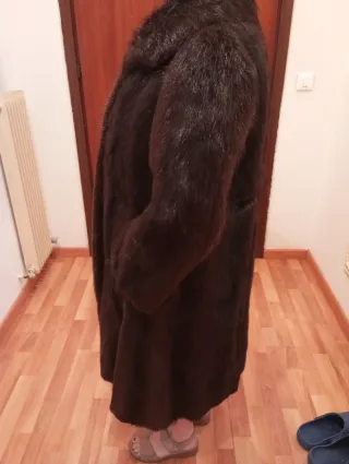 Pelliccia castoro lunga