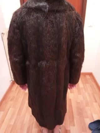 Pelliccia castoro lunga