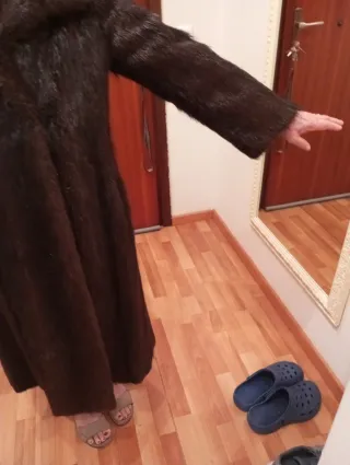 Pelliccia castoro lunga