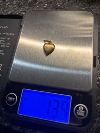 Colgante Corazón Oro 18k