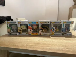 Lote Funko Pop! One Piece, Disney, Marvel