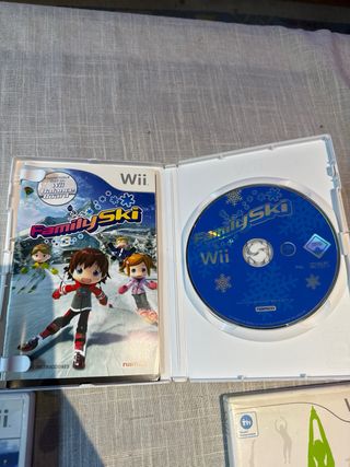 Pack 2 Juegos Wii: Family Ski y Wii fit