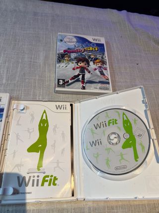 Pack 2 Juegos Wii: Family Ski y Wii fit