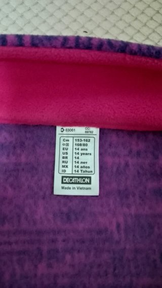 Pile Decathlon Viola Nuova