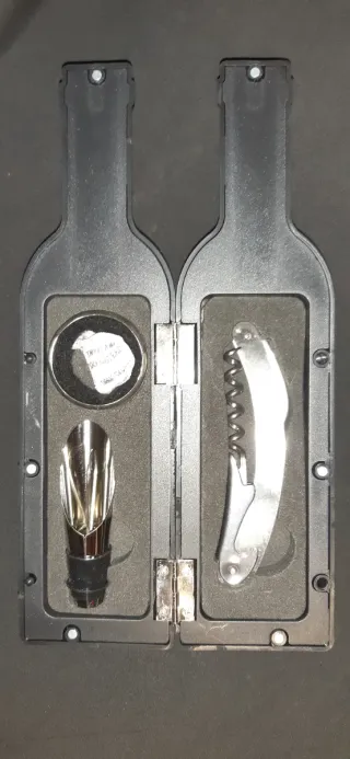 Kit utensilios para vino