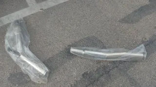 Tubo de bajada down pipe  mk5 mk6 s3