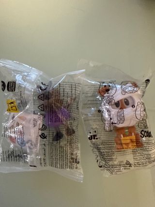 Figuras Burger King Scooby Doo y Peppa Pig
