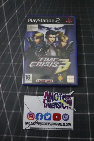 TIME CRISIS 3 PS2 COMPLETO