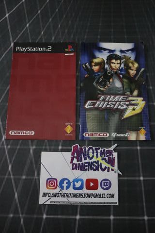 TIME CRISIS 3 PS2 COMPLETO