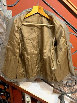 Giubbino Biker in Vera Pelle Vintage