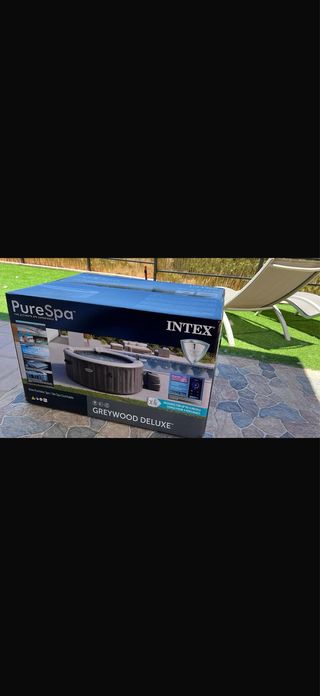 Intex PureSpa Greywood Deluxe Jacuzzi