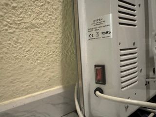 Radiador Electrico Gridinlux 1500W Panel Cristal