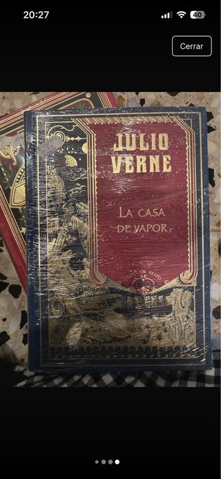 Lote 35 libros Julio Verne