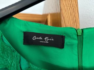 Vestido fiesta verde Carla Ruiz