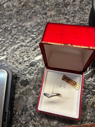 Anillo Oro Blanco 18k