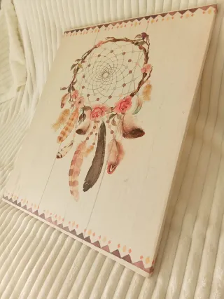 Cuadro decorativo atrapasueños.