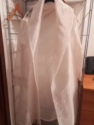 Abito cerimonia corto pizzo floreale