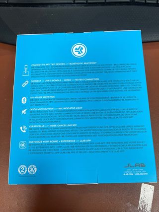 JLab Go Work - Auriculares Inalámbricos #019569
