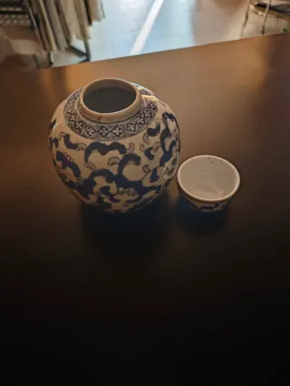 Set 2 Porcellana Gialla Ciotole Cinesi