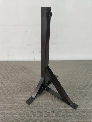 Soporte pared saco boxeo, TRX, cuerda, polea