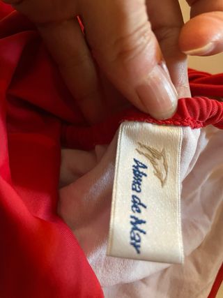 Slip costume da bagno rosso tg 44