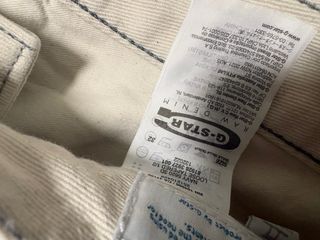 Pantalón corto G-Star RAW beige/blanco