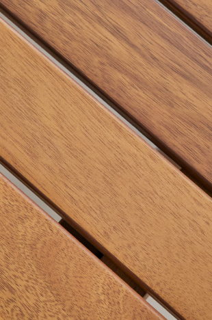 Mesa plegable de madera