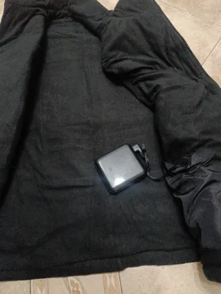 Chaleco Ejoy Calefactable Negro con batería