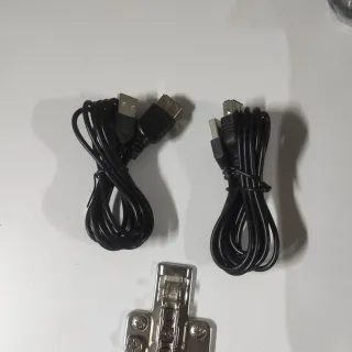 Lote Cables Ordenador HDMI VGA USB, corriente, etc