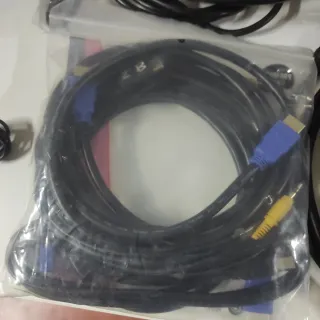 Lote Cables Ordenador HDMI VGA USB, corriente, etc