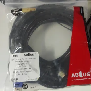 Lote Cables Ordenador HDMI VGA USB, corriente, etc