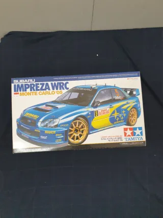 Maqueta Tamiya Subaru Impreza WRC Monte Carlo '05