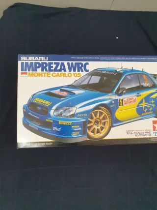 Maqueta Tamiya Subaru Impreza WRC Monte Carlo '05