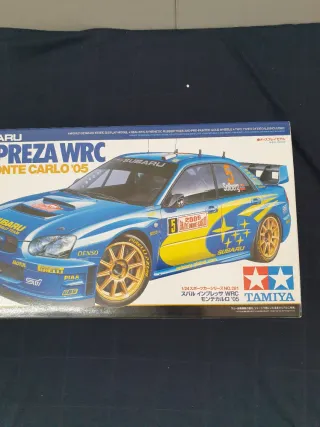 Maqueta Tamiya Subaru Impreza WRC Monte Carlo '05