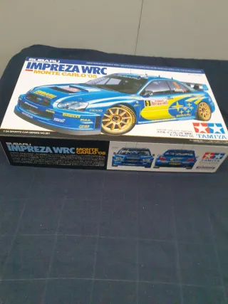 Maqueta Tamiya Subaru Impreza WRC Monte Carlo '05