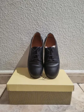 Zapatos Tizzas comunión negros