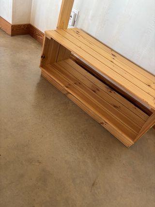 Burro perchero madera Lufe