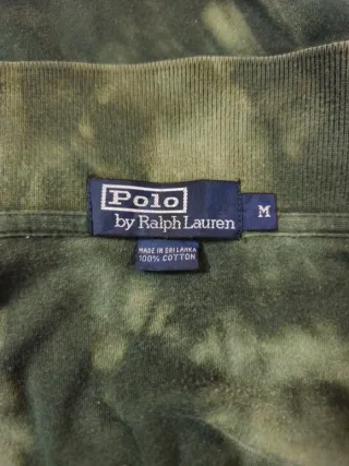 Polo Ralph Lauren Tie Dye Verde Taglia M